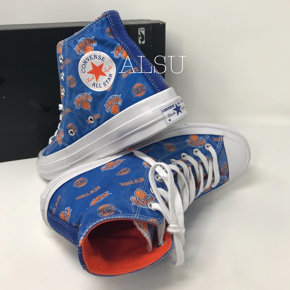 Converse Ctas 70 HI Rush Blue Orange 🍊W AUTHENTIC - Picture 4 of 7